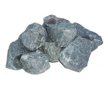 Камень для бани Габбро - диабаз 20 кг (мешок) Атлант (50)