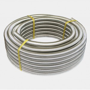 Труба гофрированная HydroSta FLEXY нерж/сталь 15мм неотожженная (50) с/п