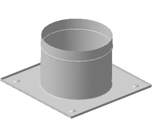Декоративный ППУ КрХ, ф 310, Оц/Оц, 1,0мм/0,5мм