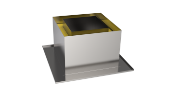 Декоративный ППУ КвТ, ф 220, AISI 439/Оц, 0,5мм/0,5мм