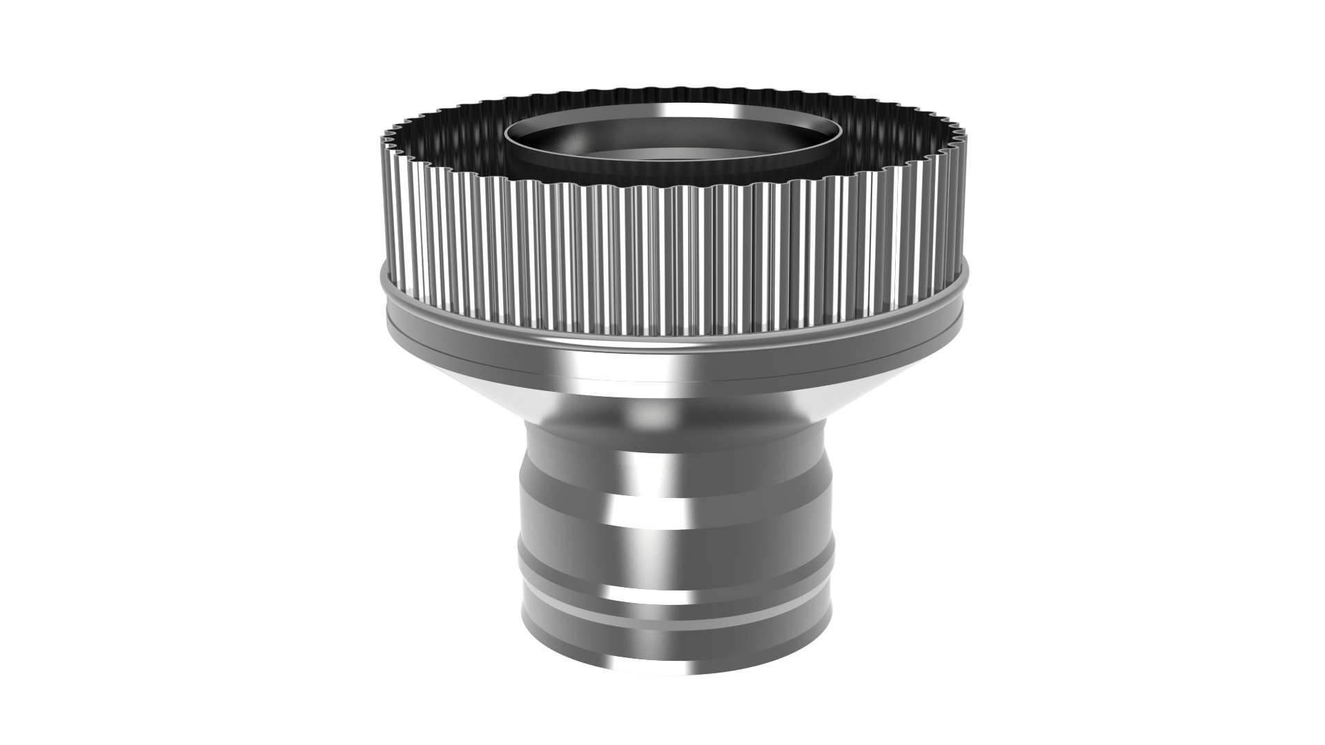Старт-сэндвич Х/М-М, ф 250х310, AISI 439/Оц, 1,0мм/0,5мм, h=185мм
