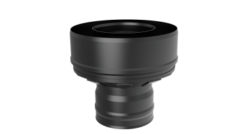 Старт-сэндвич Х/М-М, ф 115х200, AISI 439/439, 1,0мм/0,5мм, тип-2 (черный 1000)
