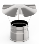 Зонт ф 300, AISI 439/0,5мм