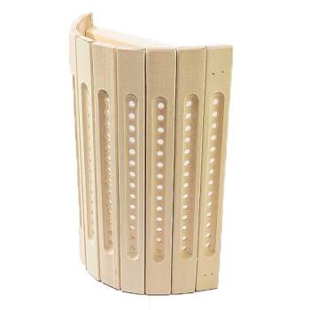 Абажур банный угловой прорезной с/п