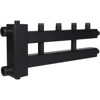 Коллектор ROMMER с гидроразделителем дублер рядный на 2+1 контура с/п