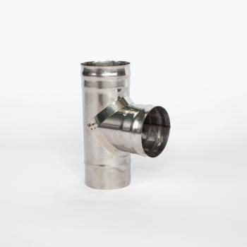 Тройник 90*, ф 300, AISI 439/0,5мм, (К), h=480мм