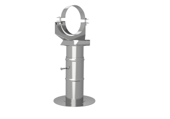 Кронштейн О/Т 40-75, ф 115, AISI 439/1,0мм