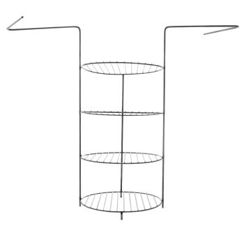 Этажерка универсальная к тандырам Большой, Античный, Атаман, Дастархан (4 - х ярусная средняя)