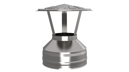 Оголовок ф 100х160, Оц/Оц, 0,5мм/0,5мм, (К)