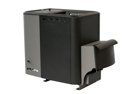 Печь банная НМК Сибирь со встроенным баком 50 л