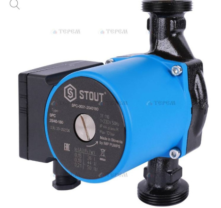 Насос циркуляционный STOUT 25/40-180 с/п
