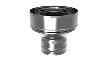 Старт-сэндвич Х/М-М, ф 180х260, AISI 439/439, 0,5мм/0,5мм, h=185мм
