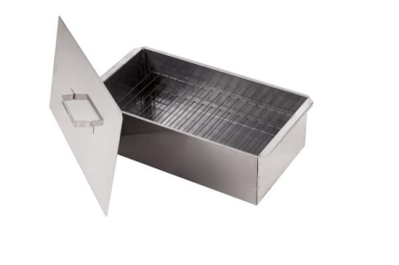 Коптильня двухъярусная 420x270x175, 0,8 мм малая