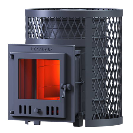 Печь банная Гефест Искандер 25 (М) сетка