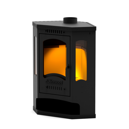 (С/П)Печь-камин Kennet Антей три стекла угловой 10кВт