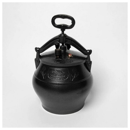 Казан афганский цвет черный 8 л