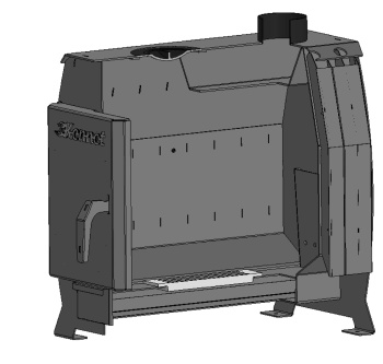 Печь отопительная Kennet Ария 200 (без стекла)