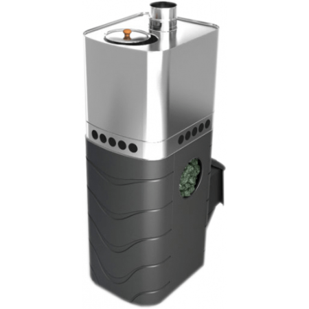 Печь банная ТМФ Бирюса 2013 сarbon ДА ЗК антрацит